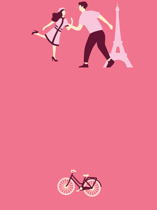 Strawberry and cream Flavour Pattern